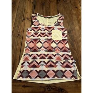 The North Face Women’s Razorback Tank Size XSmall Tribal Geometric